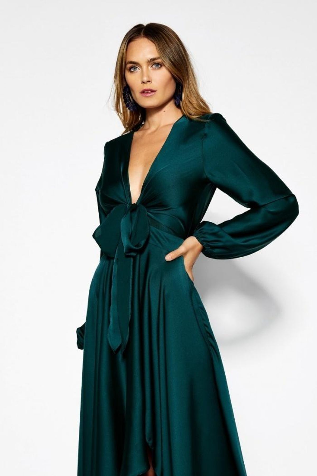 Sheike Fanciful dress - Peacock - Image 1