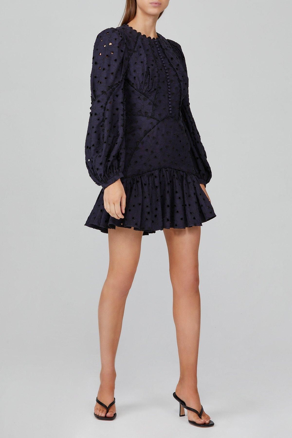 Acler Walker Dress Blue Size 6 - Image 3