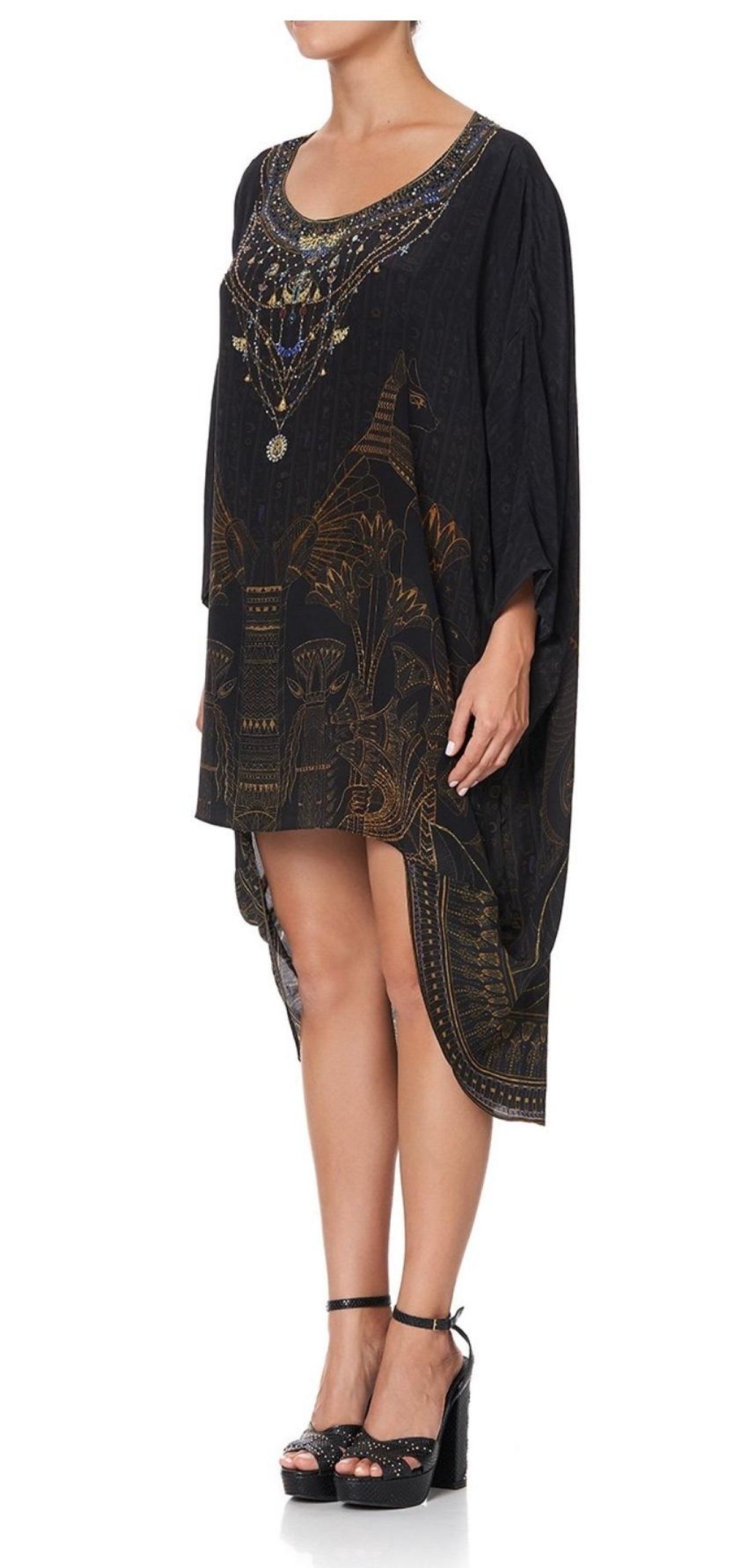 Camilla King Cobra scoop back dress black size 16 - Image 6