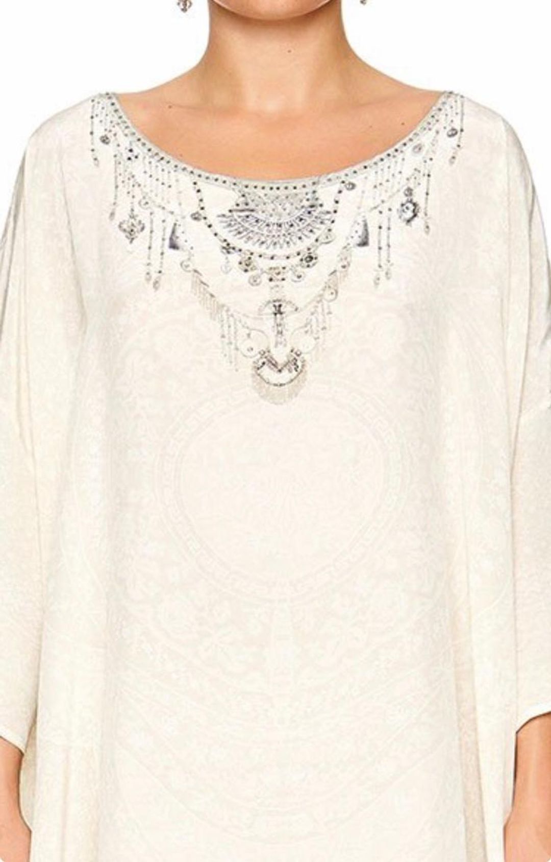 Camilla 'Dentelle Blanche' Scoop Back Free Size for rent on The Volte - main image
