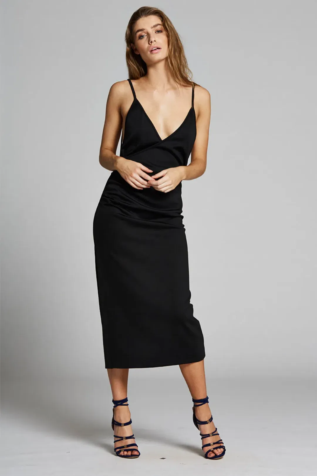 Maurie & Eve Maarit Dress Black Size10 for rent on The Volte - main image