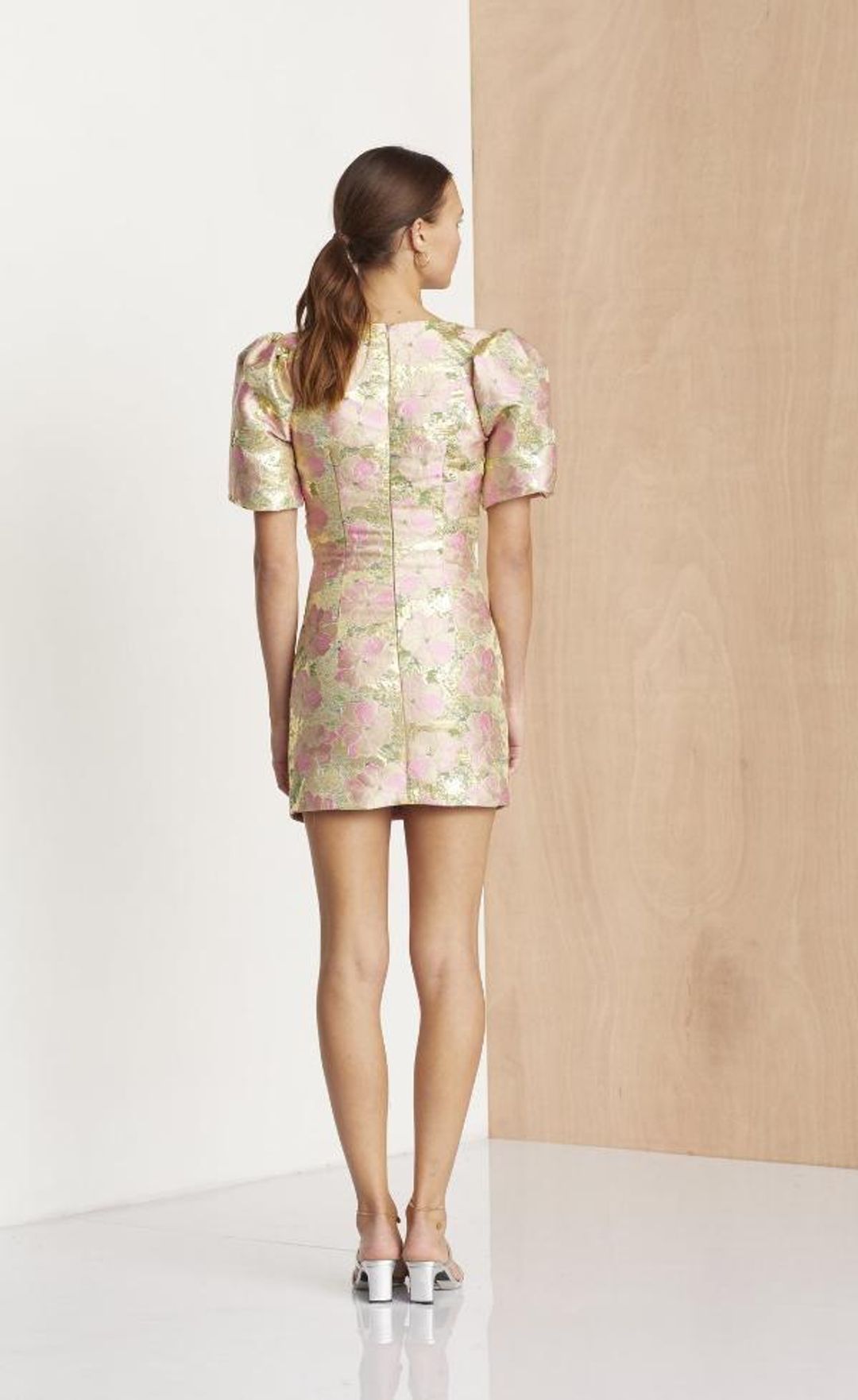 Bec & Bridge Meet You At The Disco V Dress Print Size 8 for rent on The Volte - main image