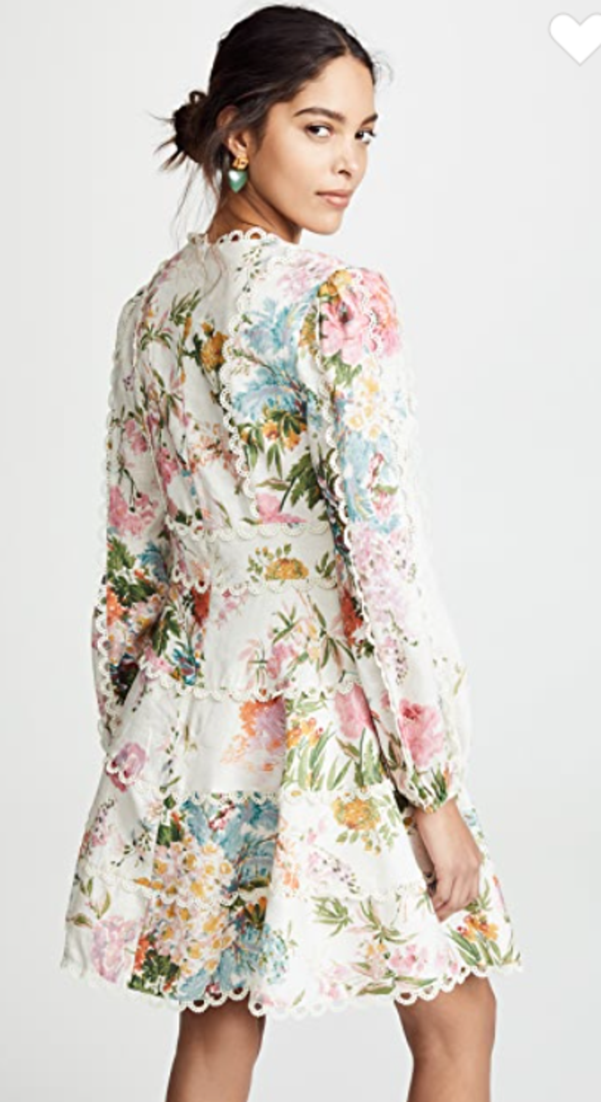 Zimmermann Heathers Flounce Short Dress Print Size 8 - Image 3