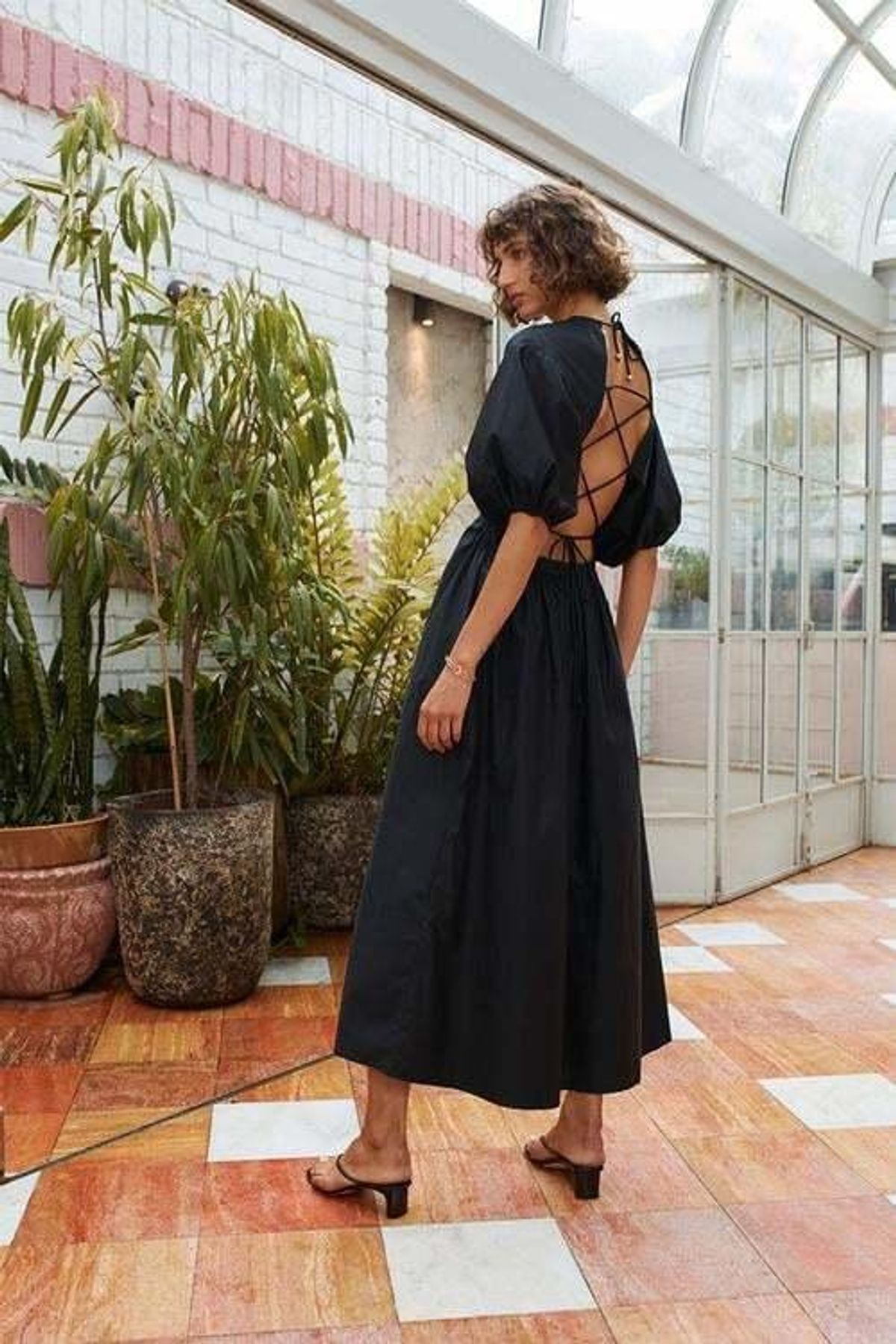 Suboo Rosanna Backless Dress Black Size 8 - Image 3