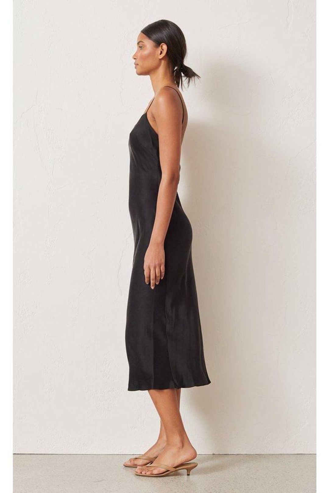 Bec & Bridge Classic Midi Dress Black Size 12 for rent on The Volte - main image