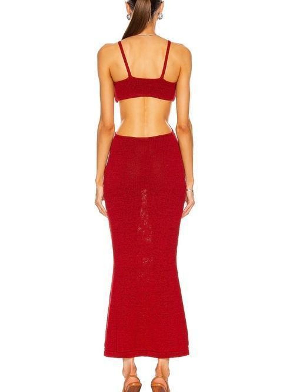 Cult Gaia Serita Dress Red Size 8 - Image 2