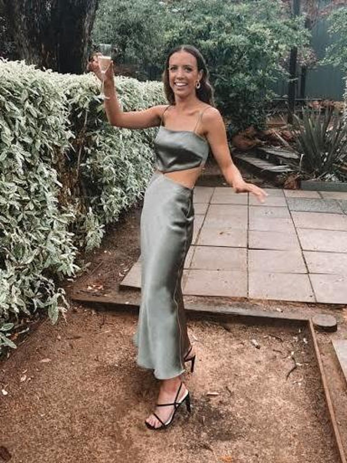 Bec and Bridge Alegra Sleeveless Dress Green Size 12 - Image 1