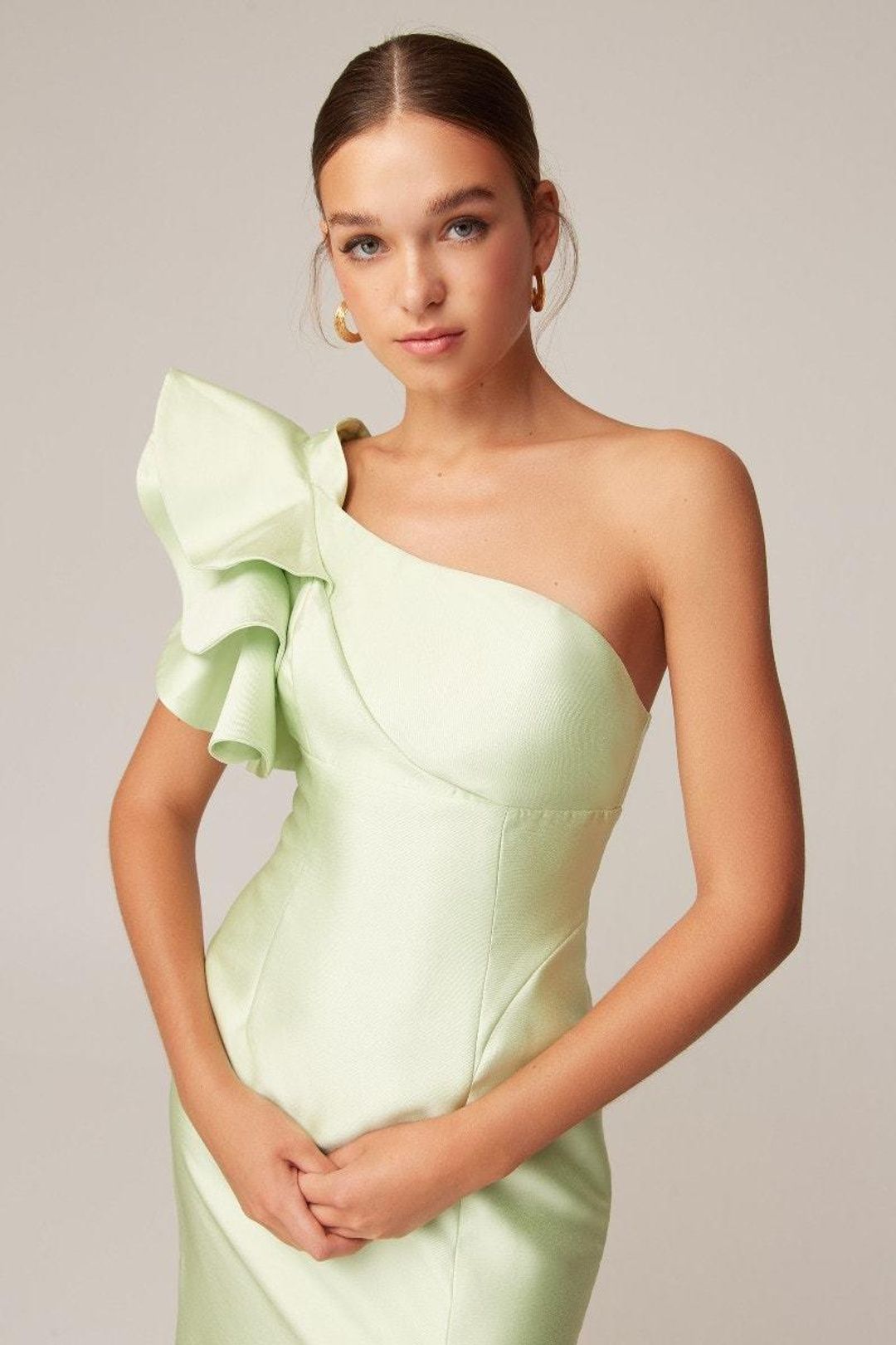 Keepsake The Label Lightening Midi Dress Green Size 8 for rent on The Volte - main image