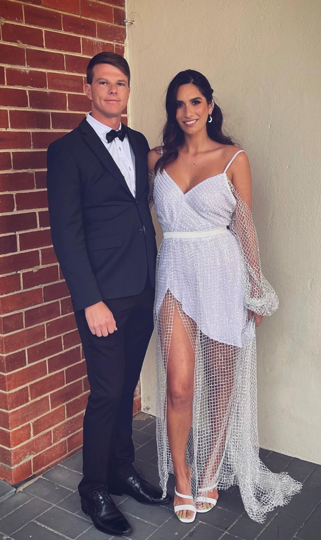 Lexi Consuela Dress White  Size 10 for rent on The Volte - main image