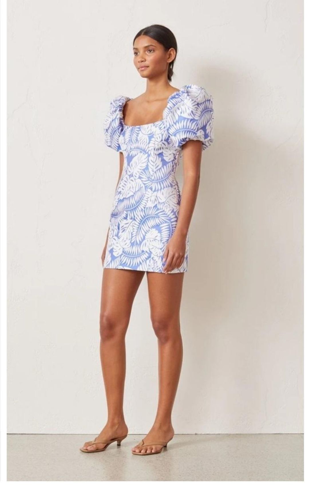 Bec & Bridge Banana Leaf Dress Print Size 8 for rent on The Volte - main image