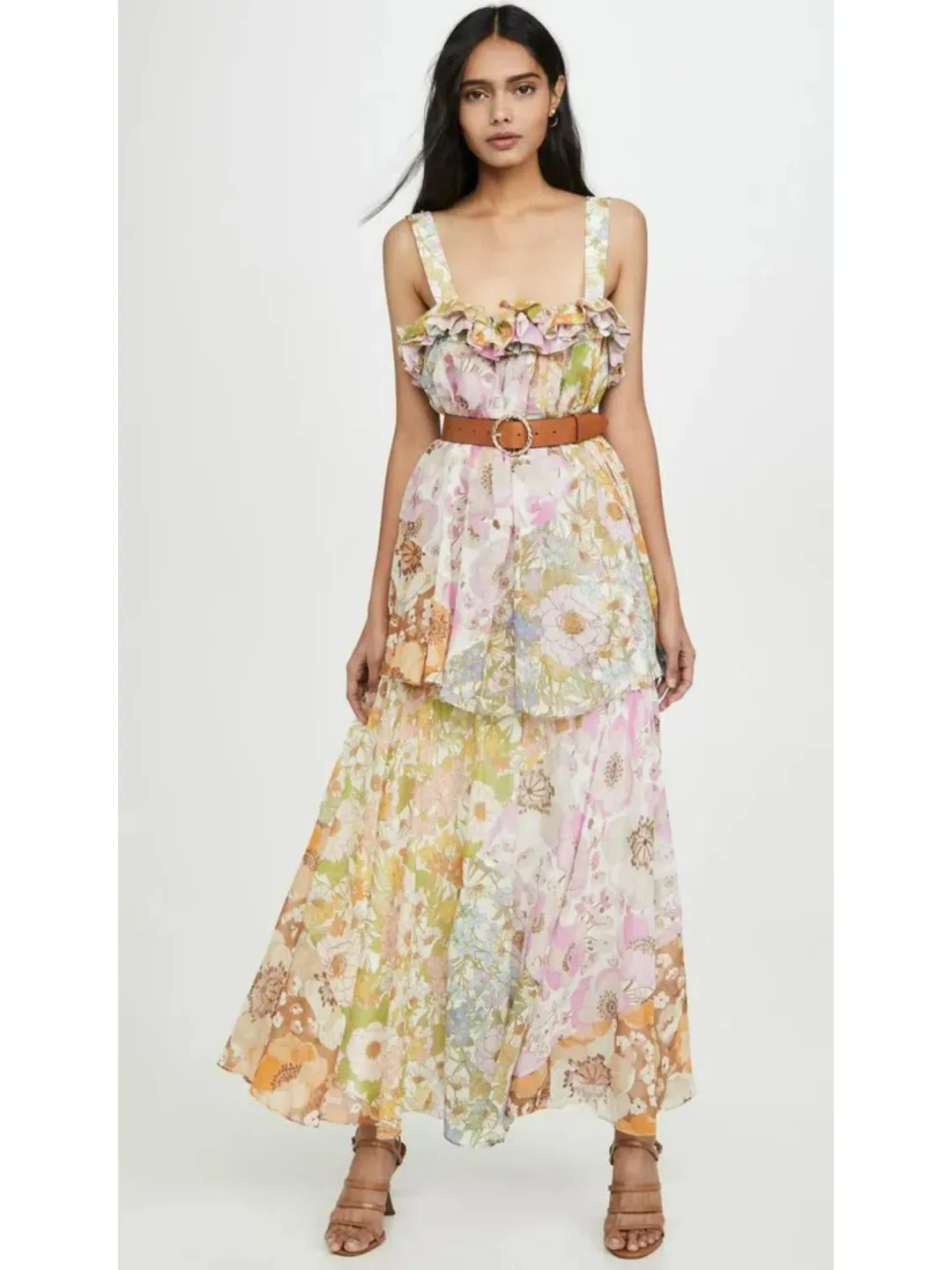 Zimmermann Super Eight Maxi Dress Floral Size 0 / AU 8 for rent on The Volte - main image