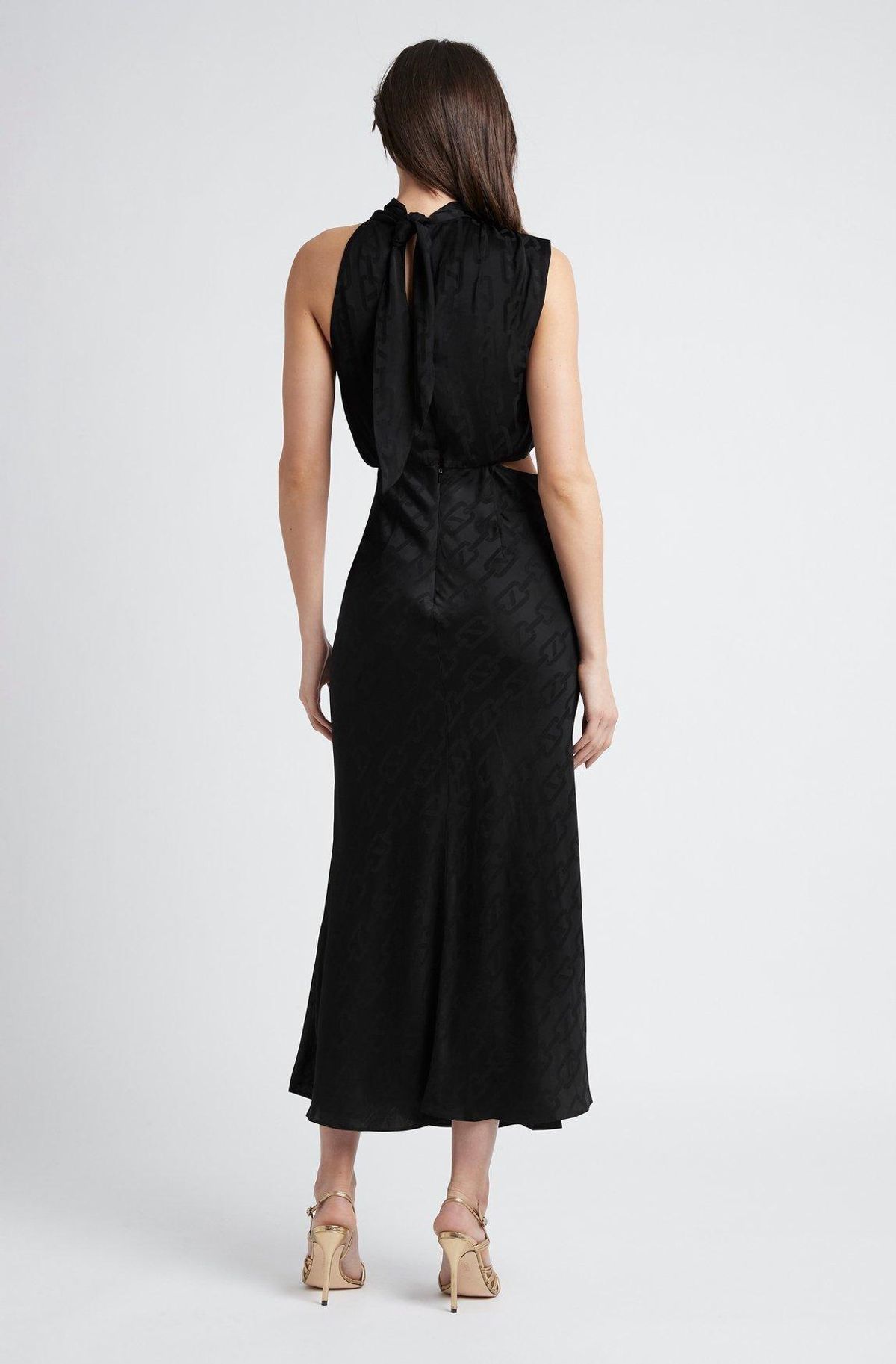 Sheike Reflections Dress Black Size 8 - Image 2