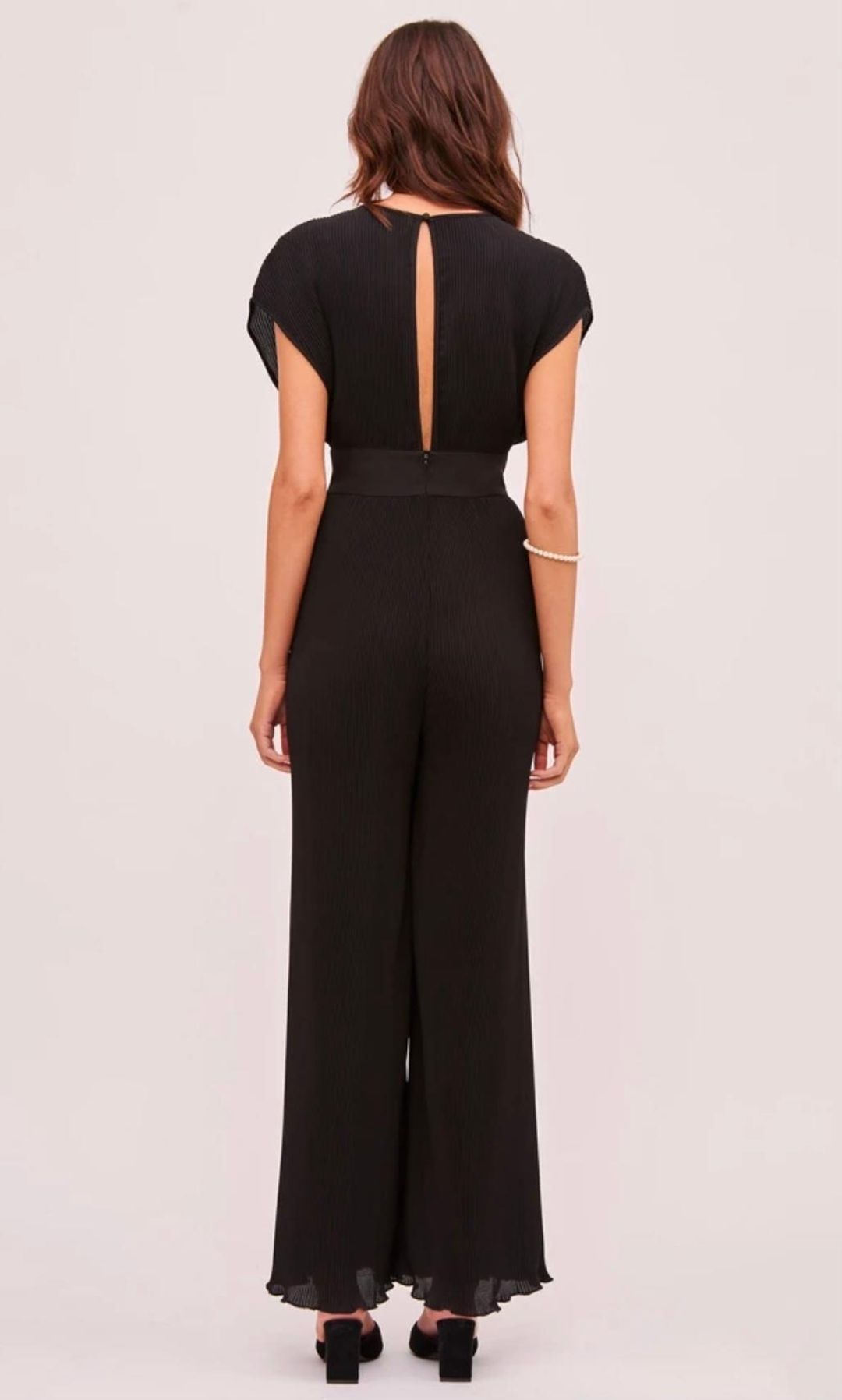 Finders Keepers Adaline Jumpsuit Black Size 6 for rent on The Volte - main image