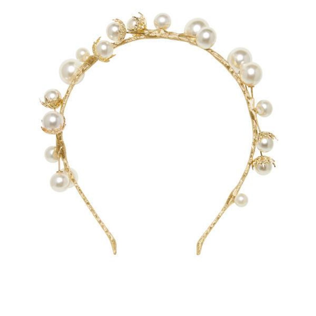 Heather McDowall Bridal Annabelle Headband for rent on The Volte - main image