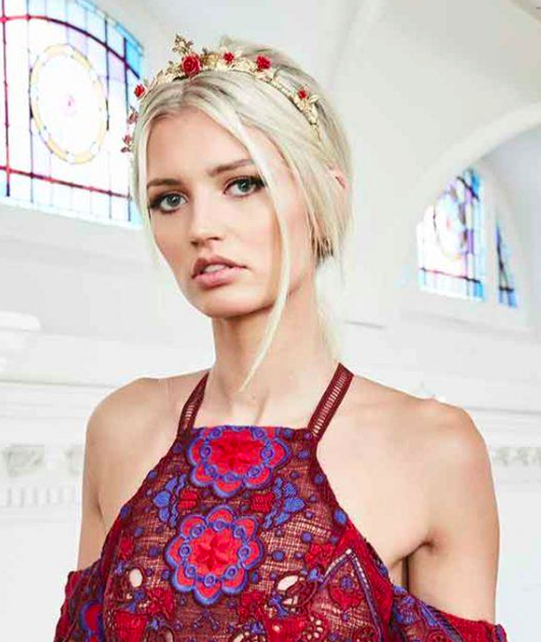 HEATHER MCDOWALL ‘JESINTA’ CROWN for rent on The Volte - main image