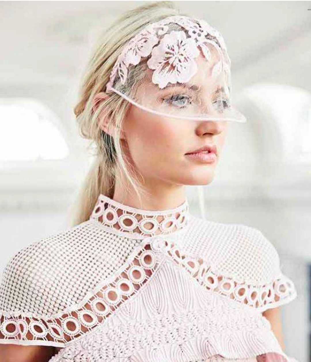 HEATHER MCDOWALL ‘ASHLEY’ VEIL for rent on The Volte - main image