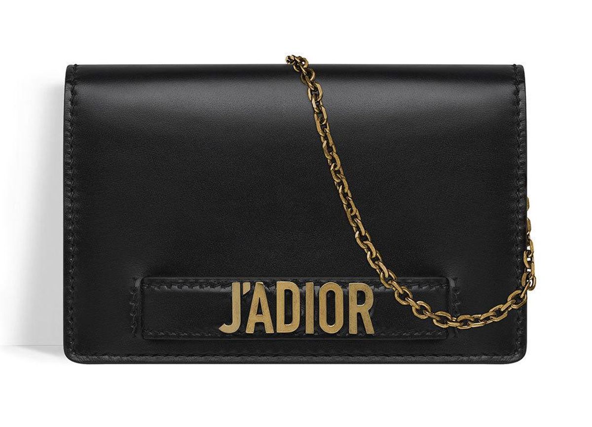 Dior J’ Adior Wallet on Chain Black - Image 2