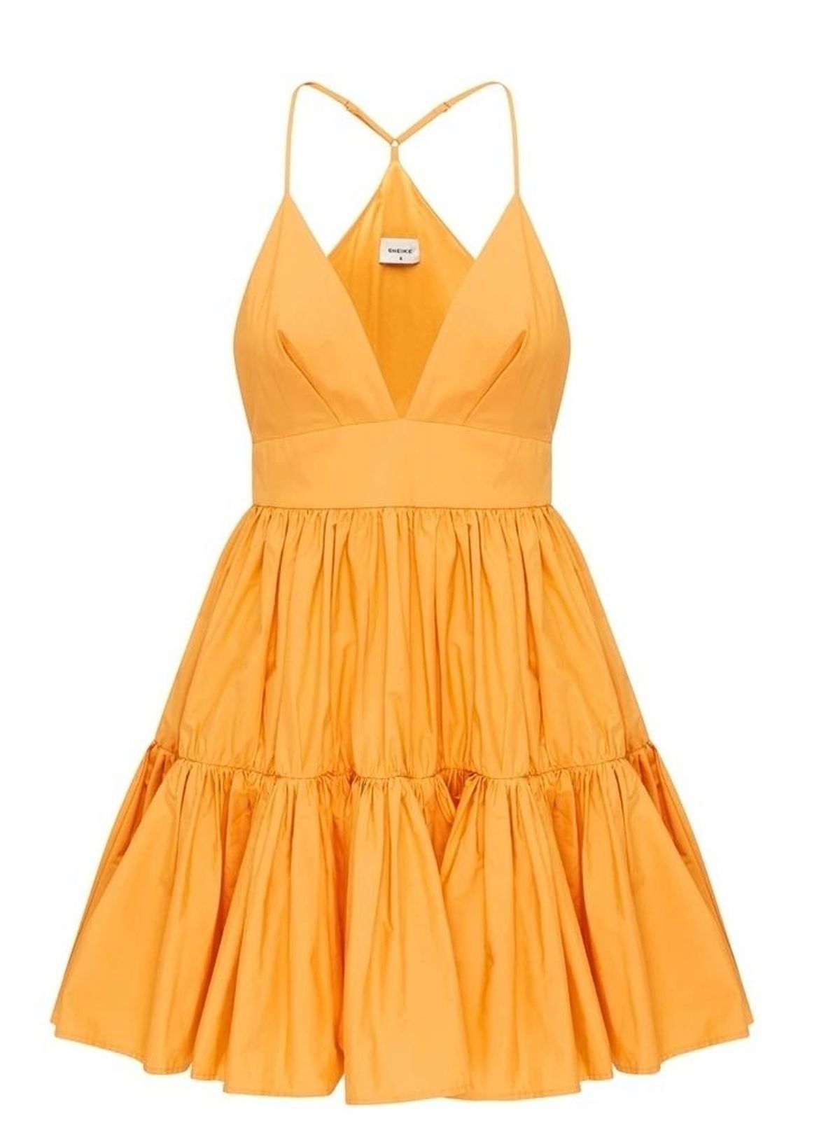 Sheike Tessa Mini Dress Orange Size 8 - Image 2