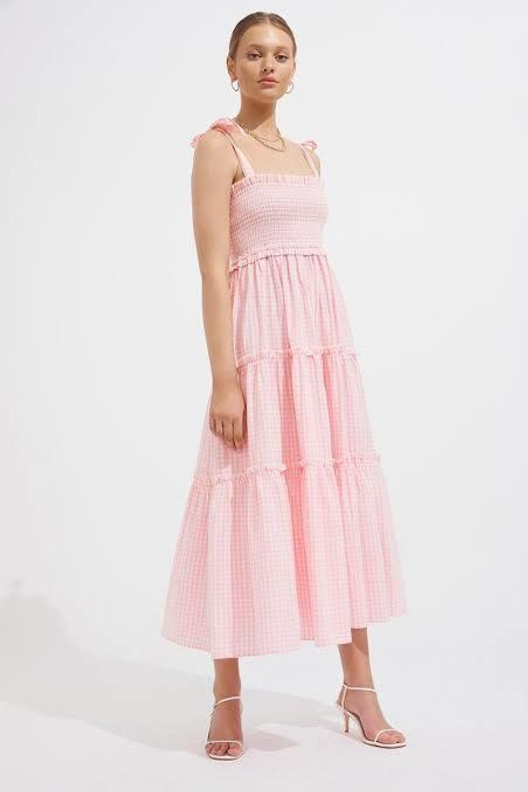 Steele Lyla Pink Dress Size 10 for rent on The Volte - main image