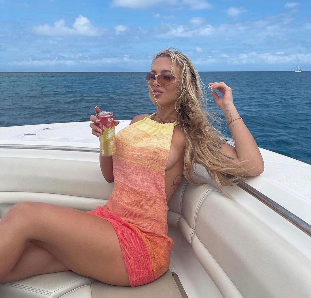 Bamba Sunset Dress Print Size 6 for rent on The Volte - main image