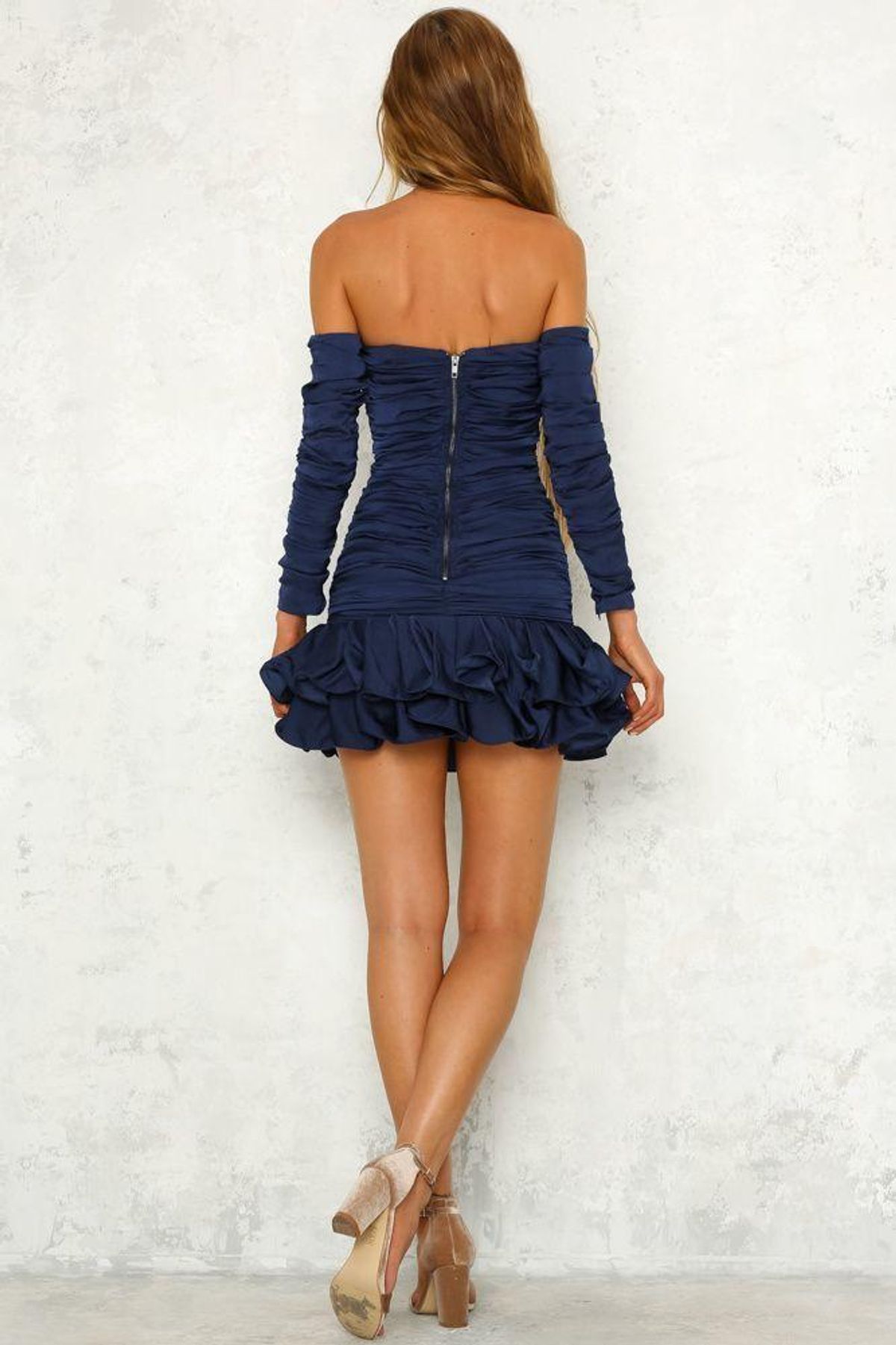 Mossman The Turning Point Dress Blue Size 6 - Image 3