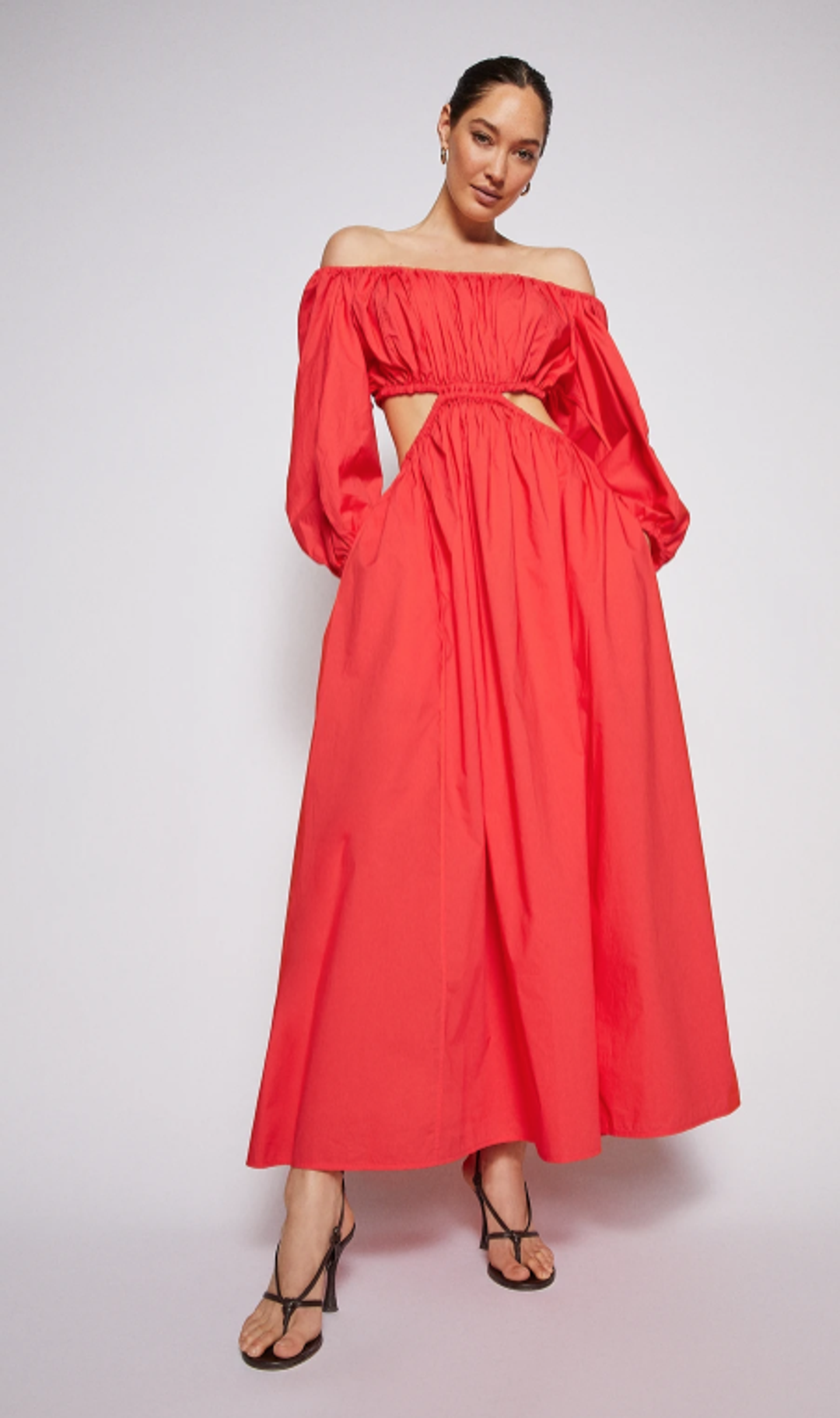 Scanlan and Theodore Parachute Cotton Gather Dress Size 8  for rent on The Volte - main image