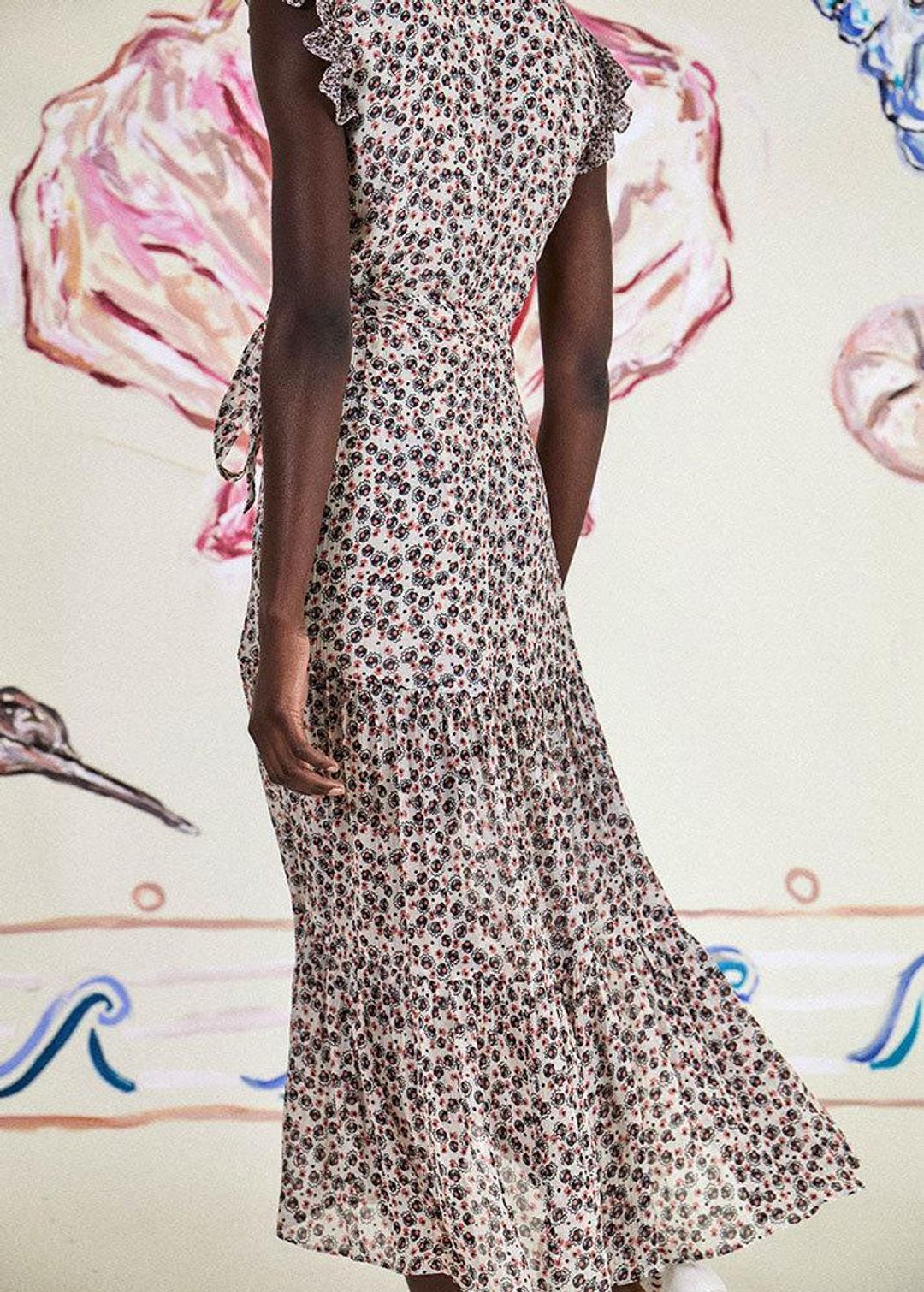 Rixo Minnie Dress Print Size 10 for rent on The Volte - main image