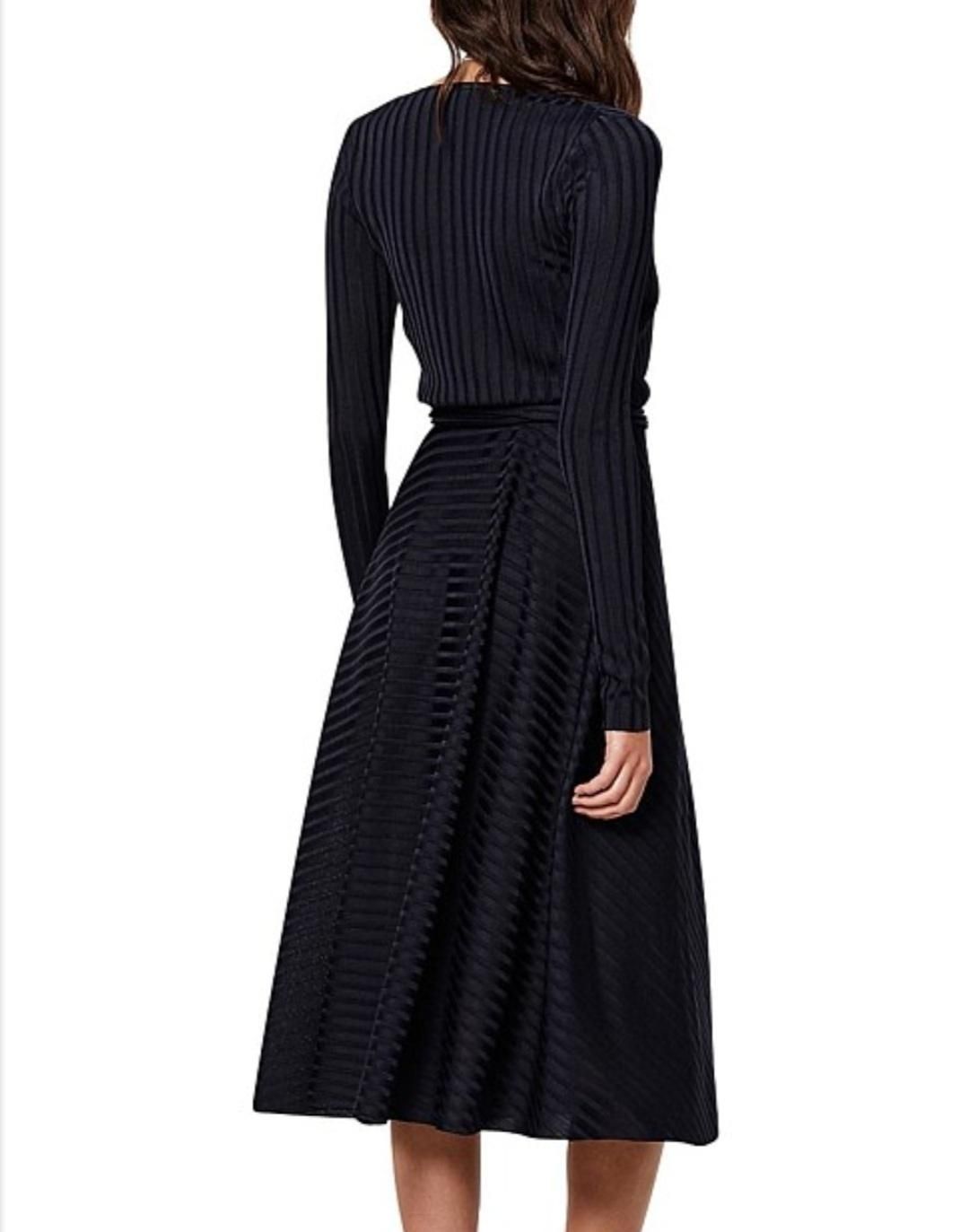 Bec & Bridge Ultramarine Wrap Dress Navy Size 10 for rent on The Volte - main image