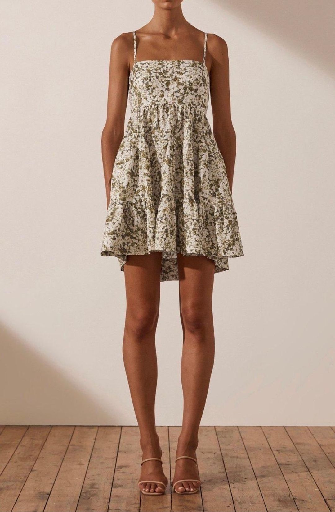 Shona Joy Suzette Linen Dress Size 8 for rent on The Volte - main image