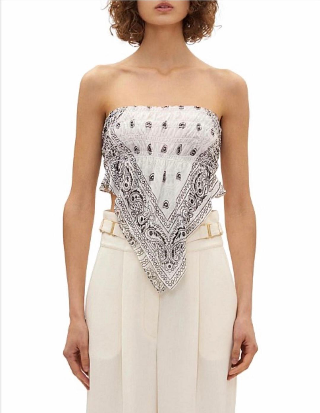 Dion Lee bandana bandeau top 6 for rent on The Volte - main image