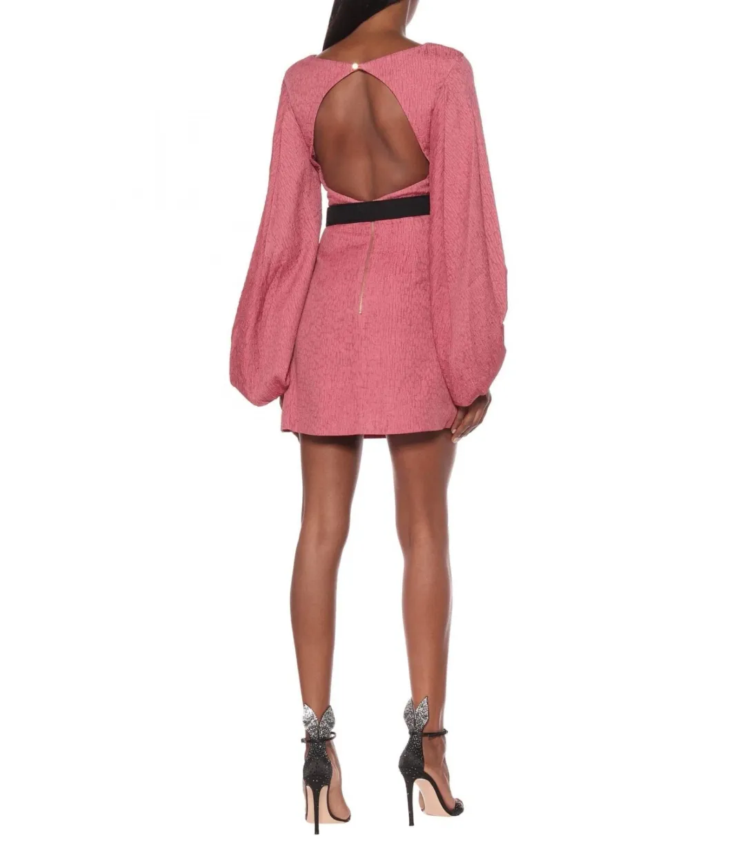 Rebecca Vallance Greta Mini Dress Pink Size 8 for rent on The Volte - main image