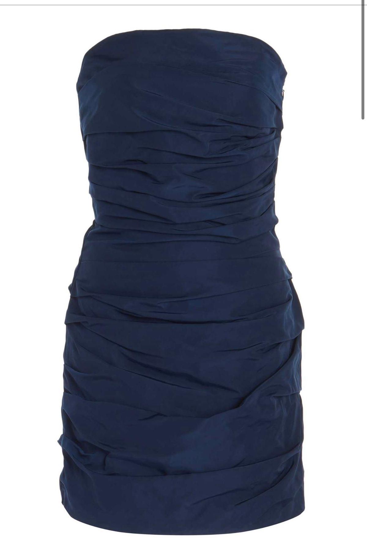 GEORGIA ALICE Betty Draped Taffeta Mini Dress - Image 3