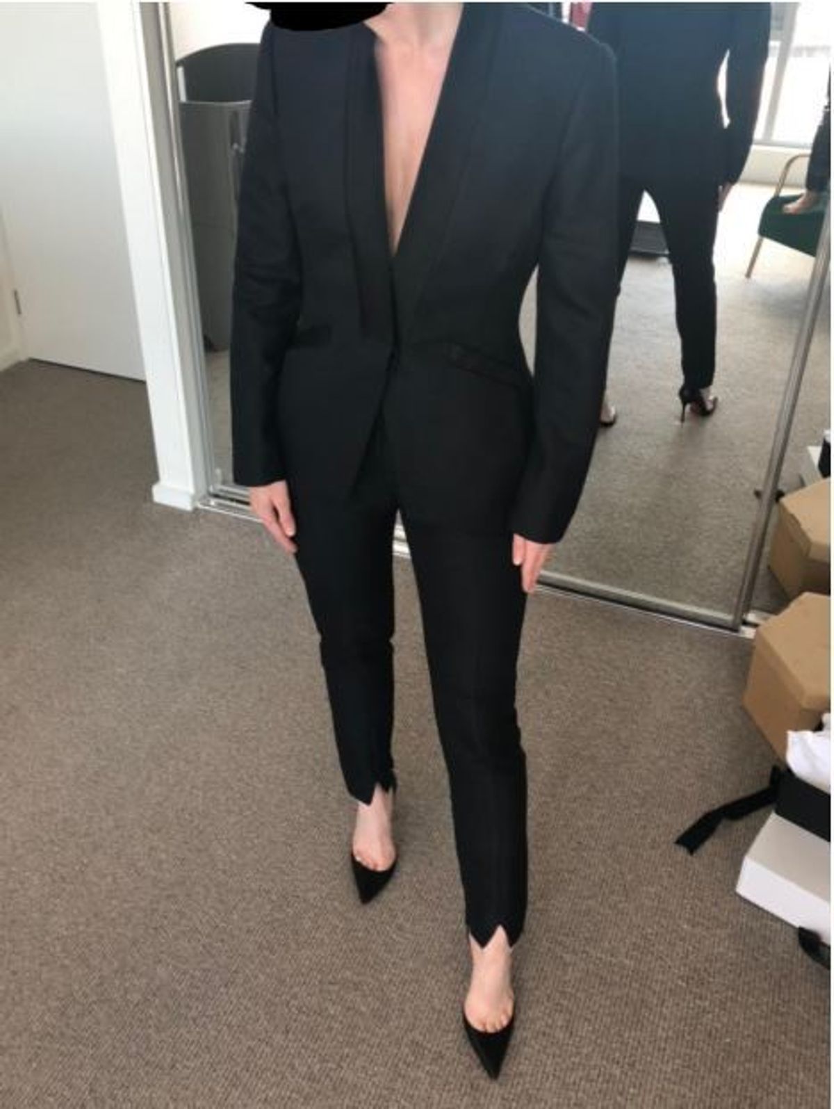 Sass and Bide tuxedo suit black size 8  - Image 1