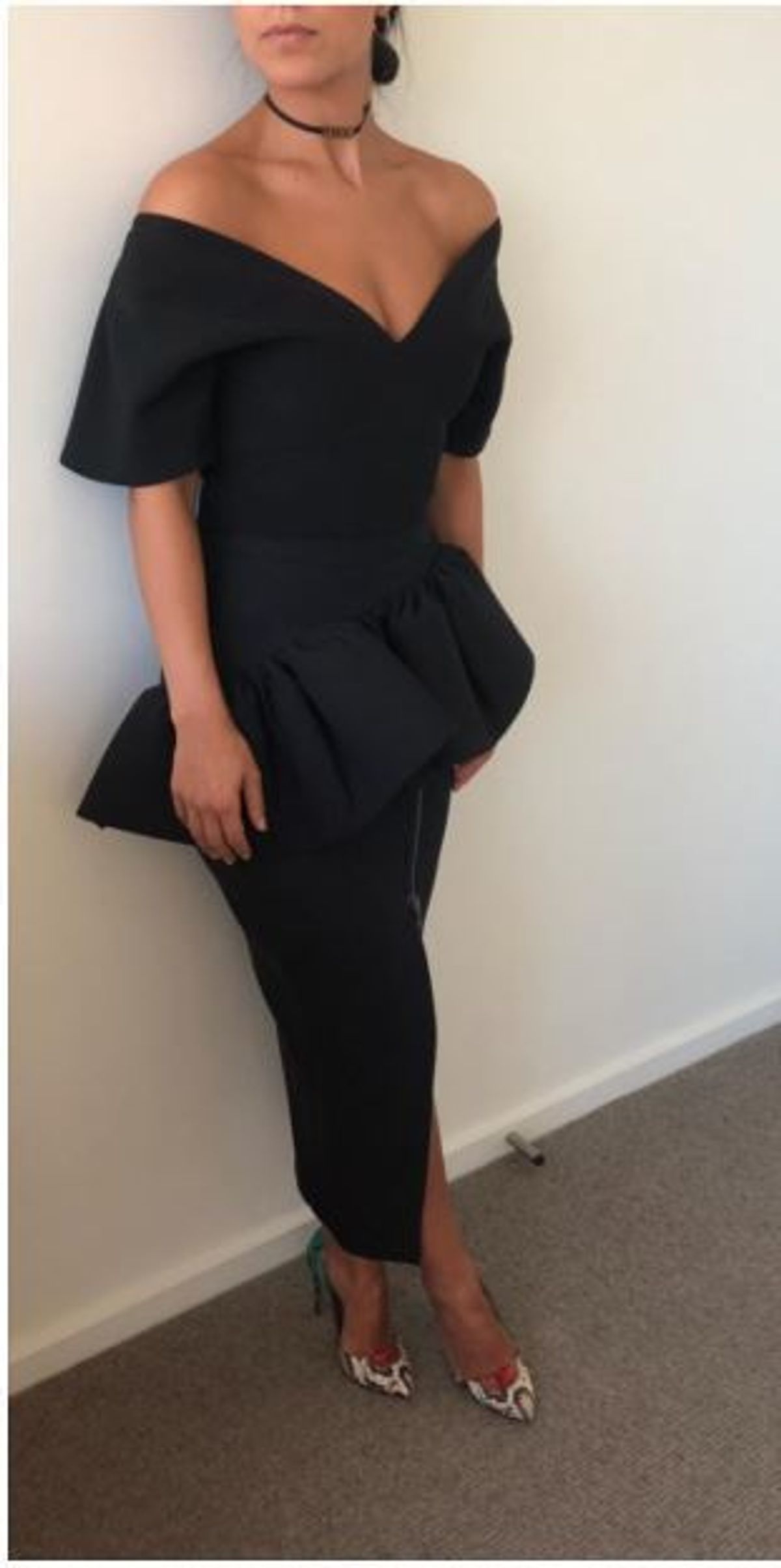 Maticevski top and skirt black size 8  - Image 1