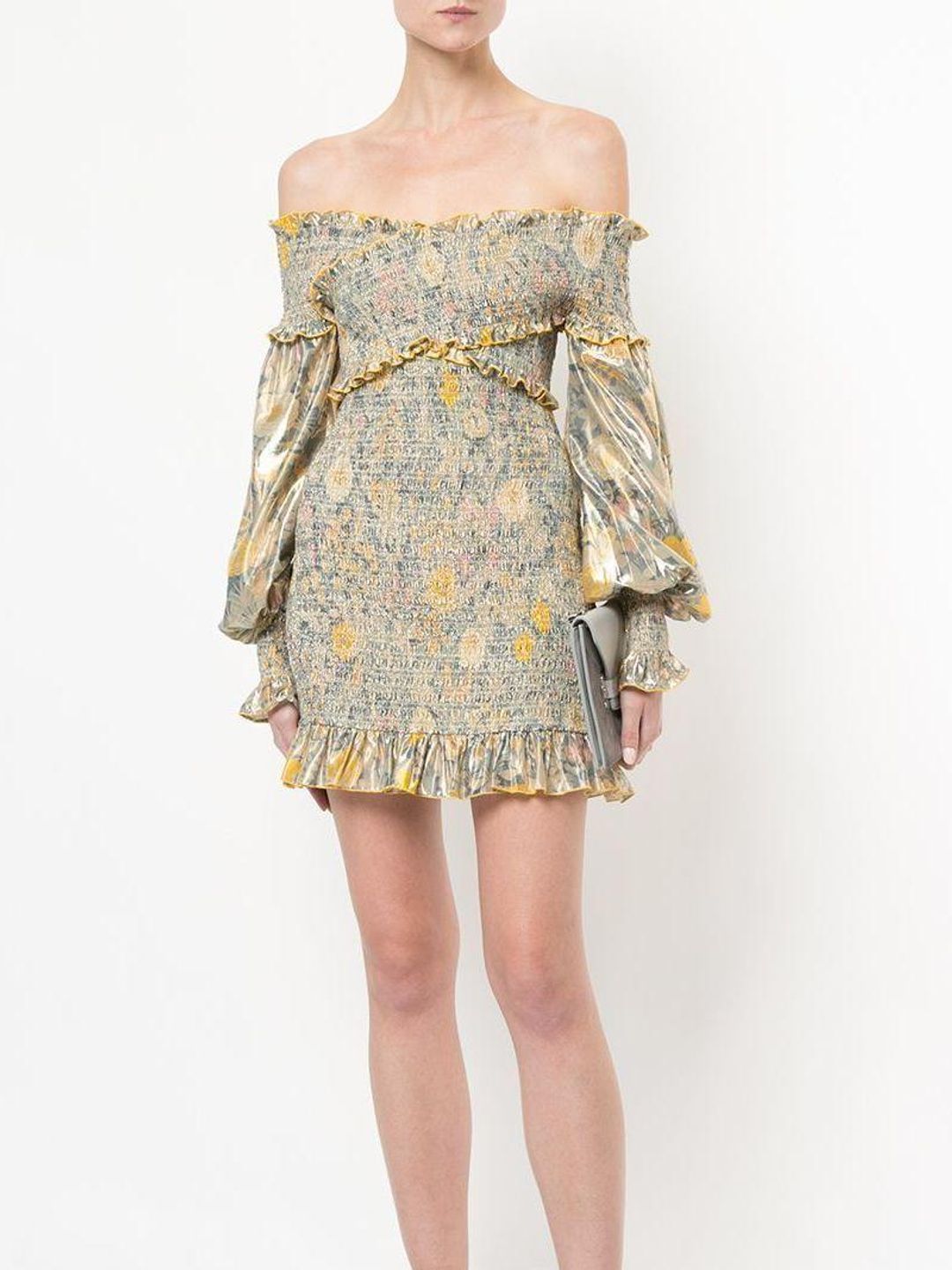 Alice Mccall Higher Love Gold Dress Size 6 for rent on The Volte - main image
