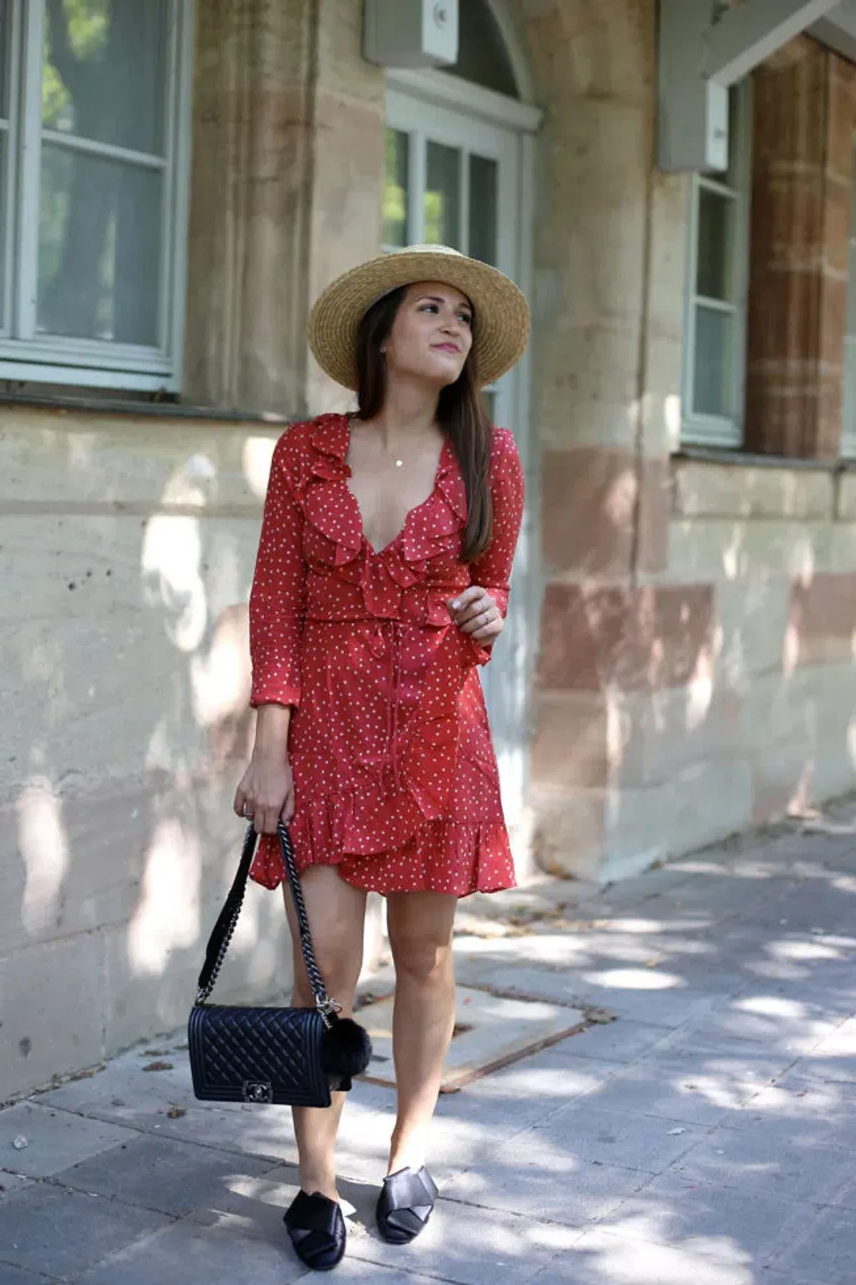 Realisation Par The Alexandra Dress Red Star Size 6 - Image 2