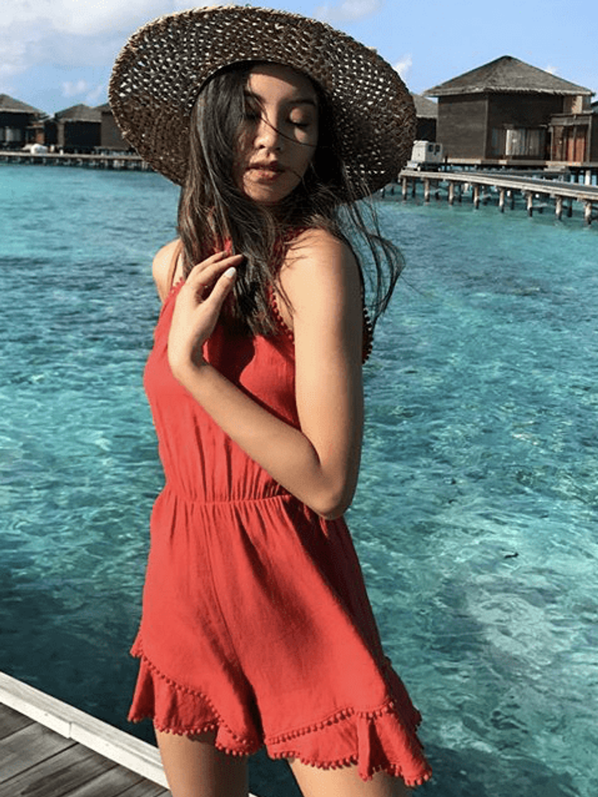 Finders Keepers- Salt Lake Playsuit Size 8 - Image 4