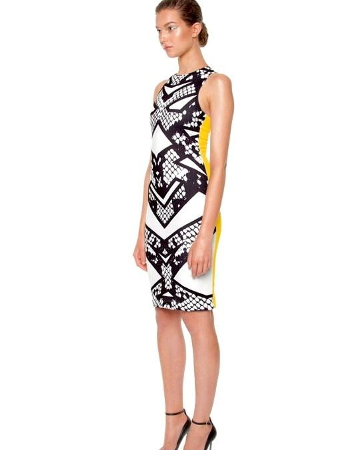 By Johnny Python Panel Dress Print Size 8 - Image 2