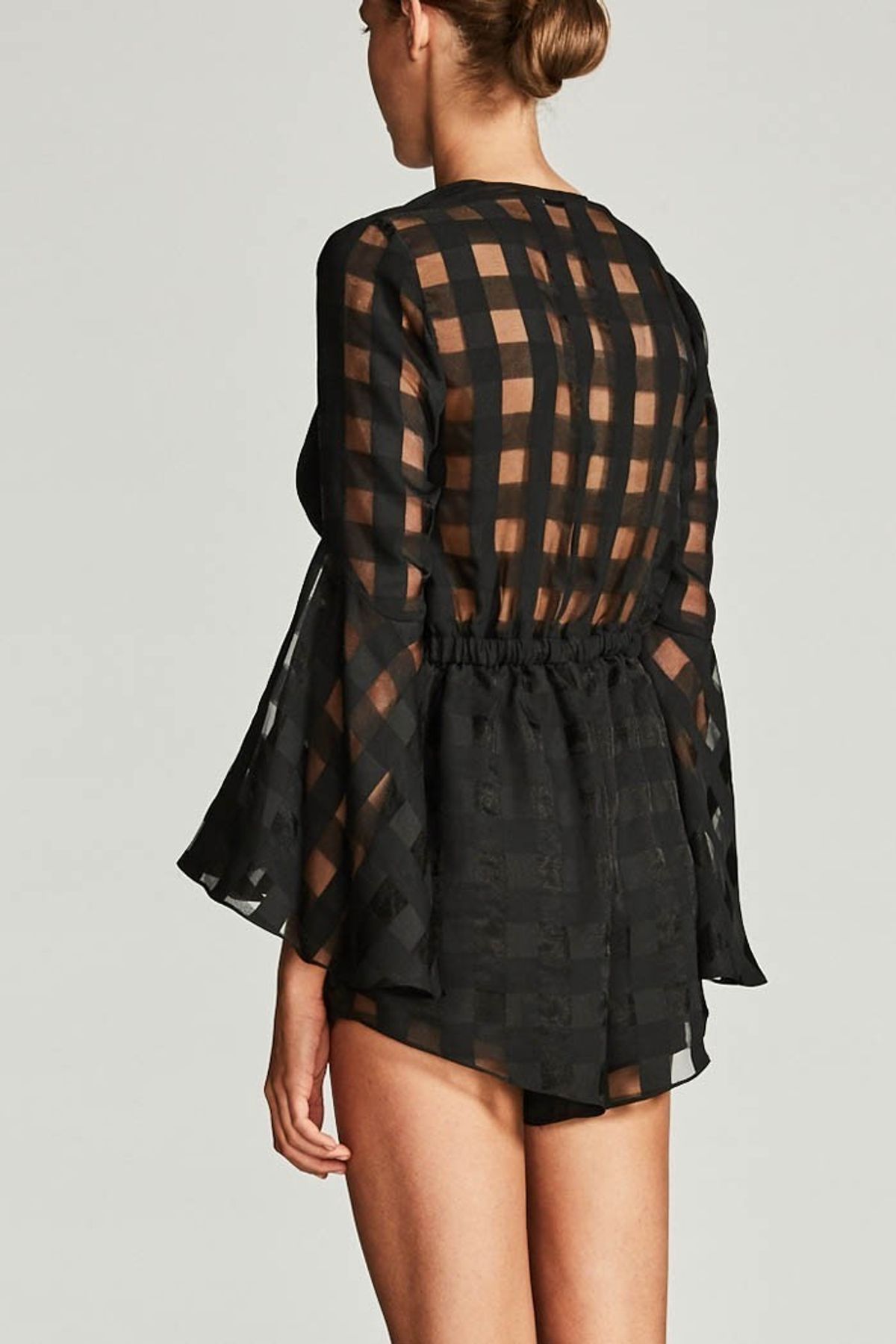 Perseus Tie Front Playsuit - Image 2