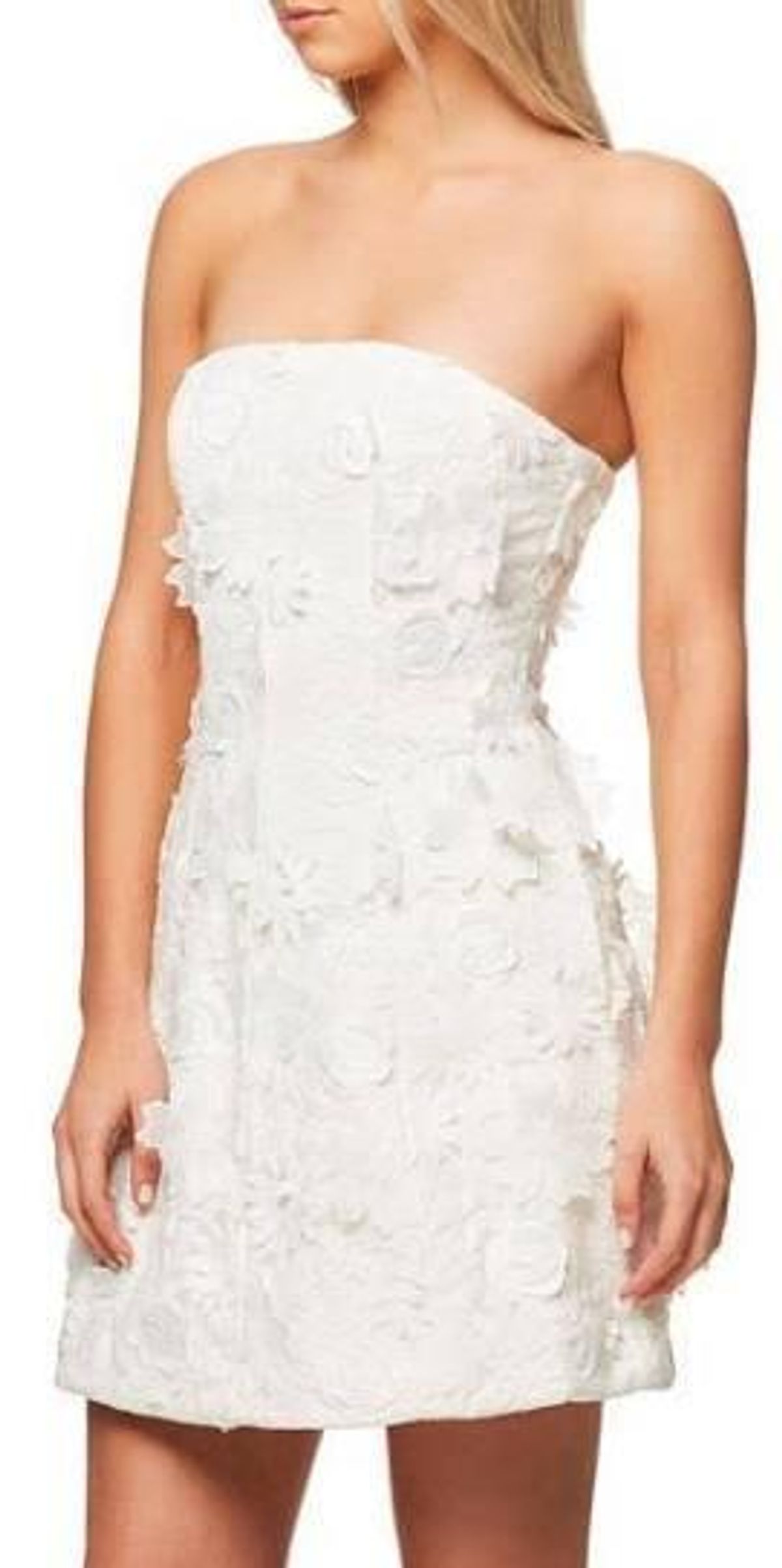 Kookai Fleur Mini Dress White Size 12 - Image 5
