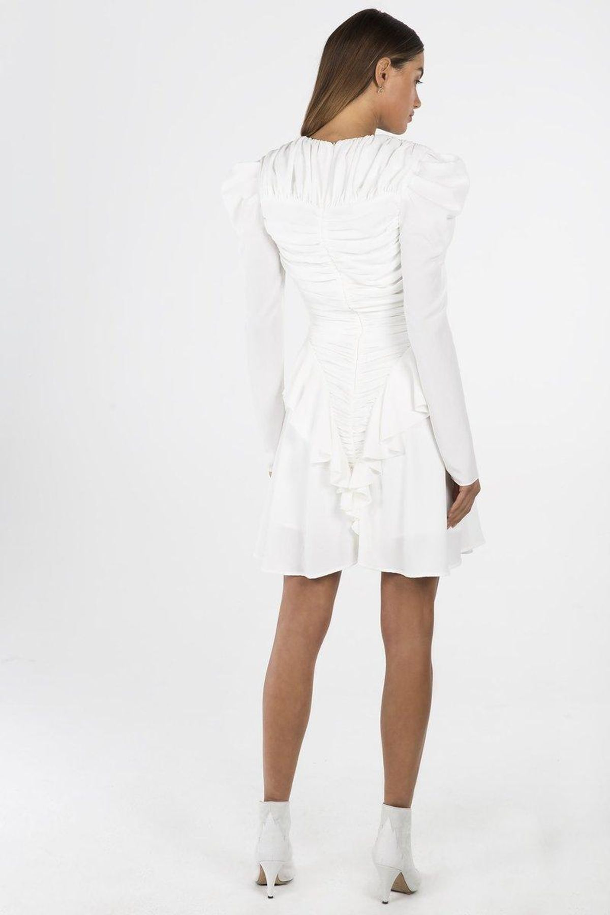 Misha Jia Dress  White Size 10 - Image 3