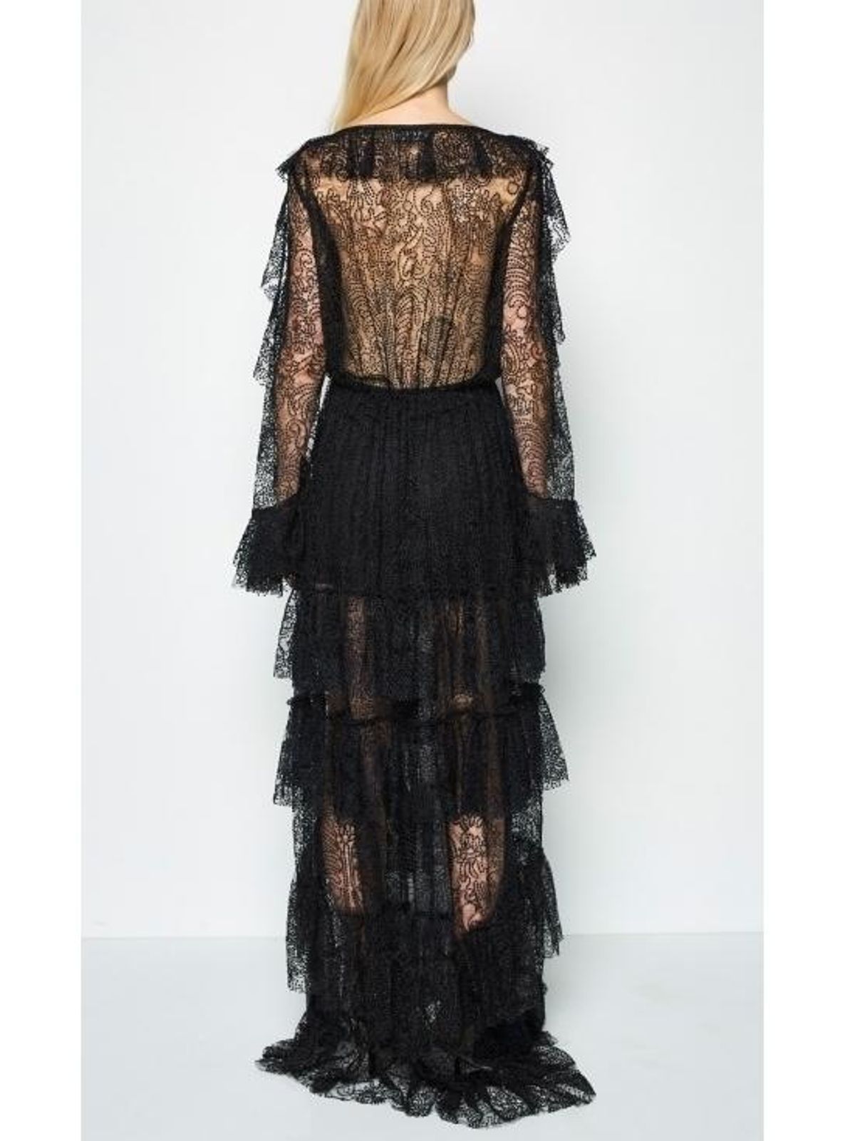 Alice Mccall Rococo Gown Black Size 6 - Image 4