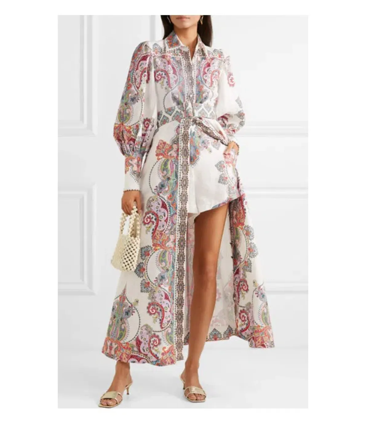 Zimmermann Filigree Dress and Shorts Set Print Size 1/ AU 10 - Image 1