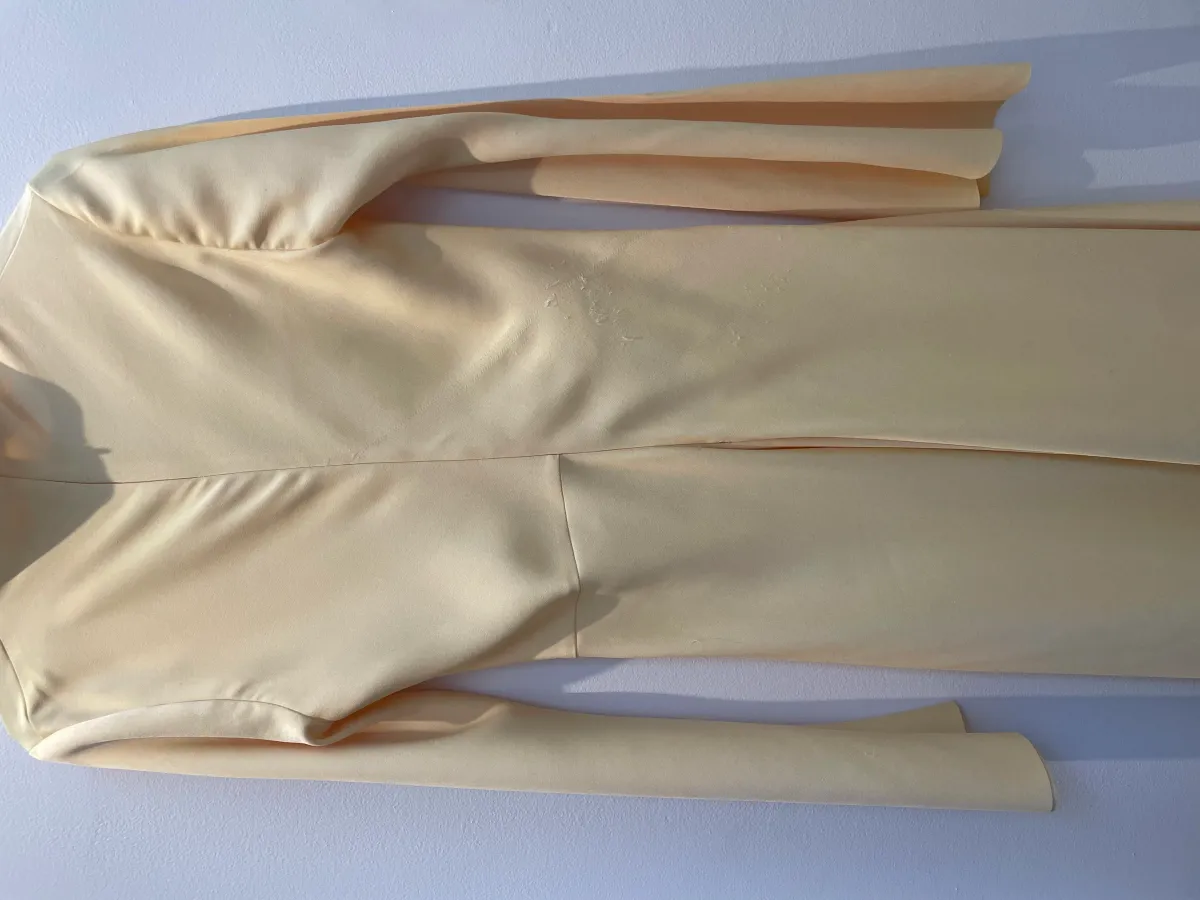 Camilla & Marc Damascus Dress in Lemon Yellow Size 8 - Image 6