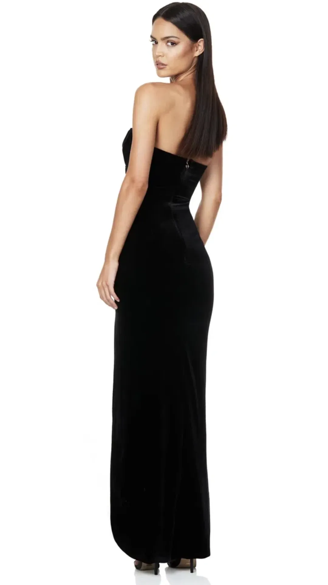 Nookie Jezebel Gown (black) for rent on The Volte - main image