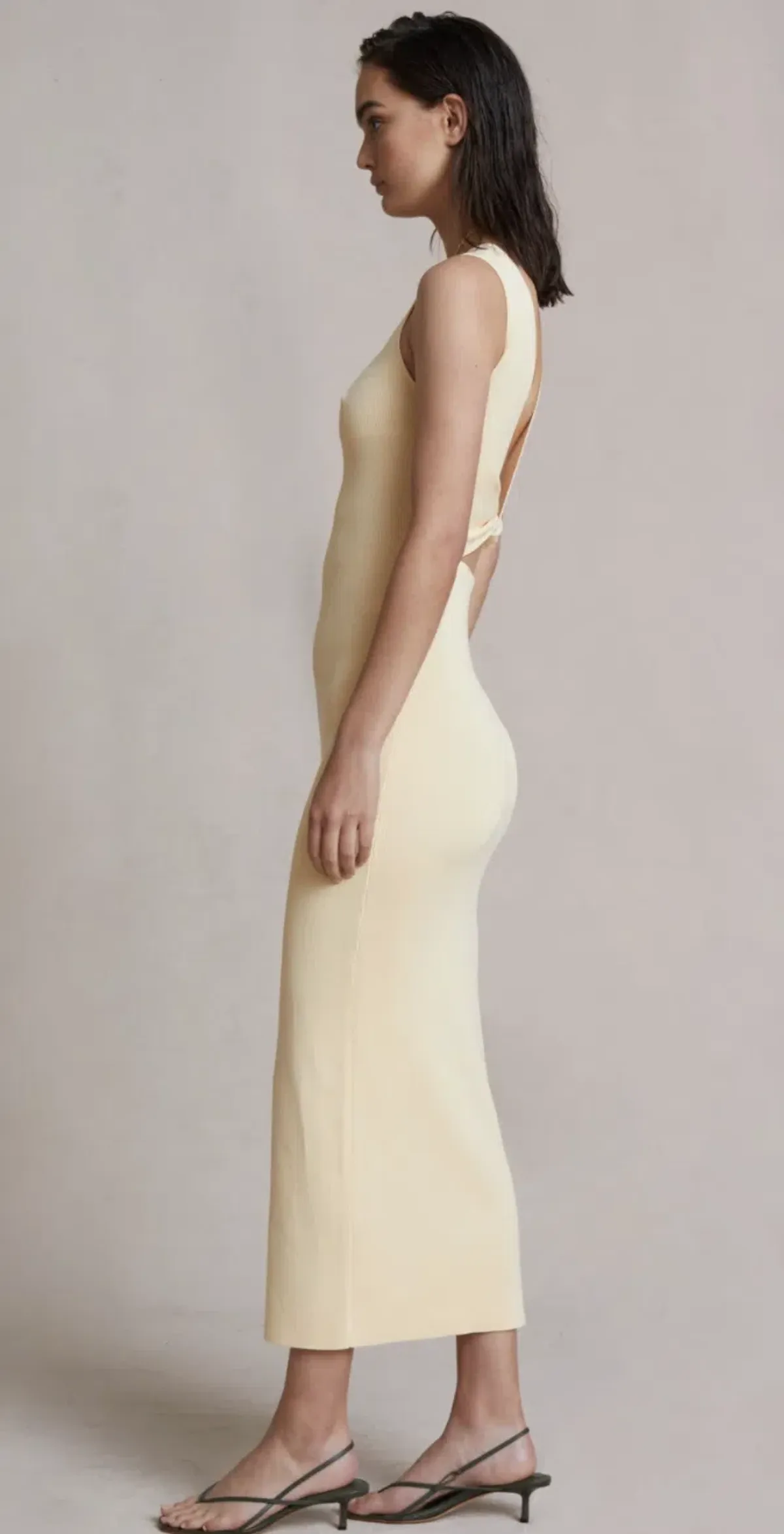 Bec & Bridge Sorbet Summer Midi Dress in Butter Size 10 - Image 3