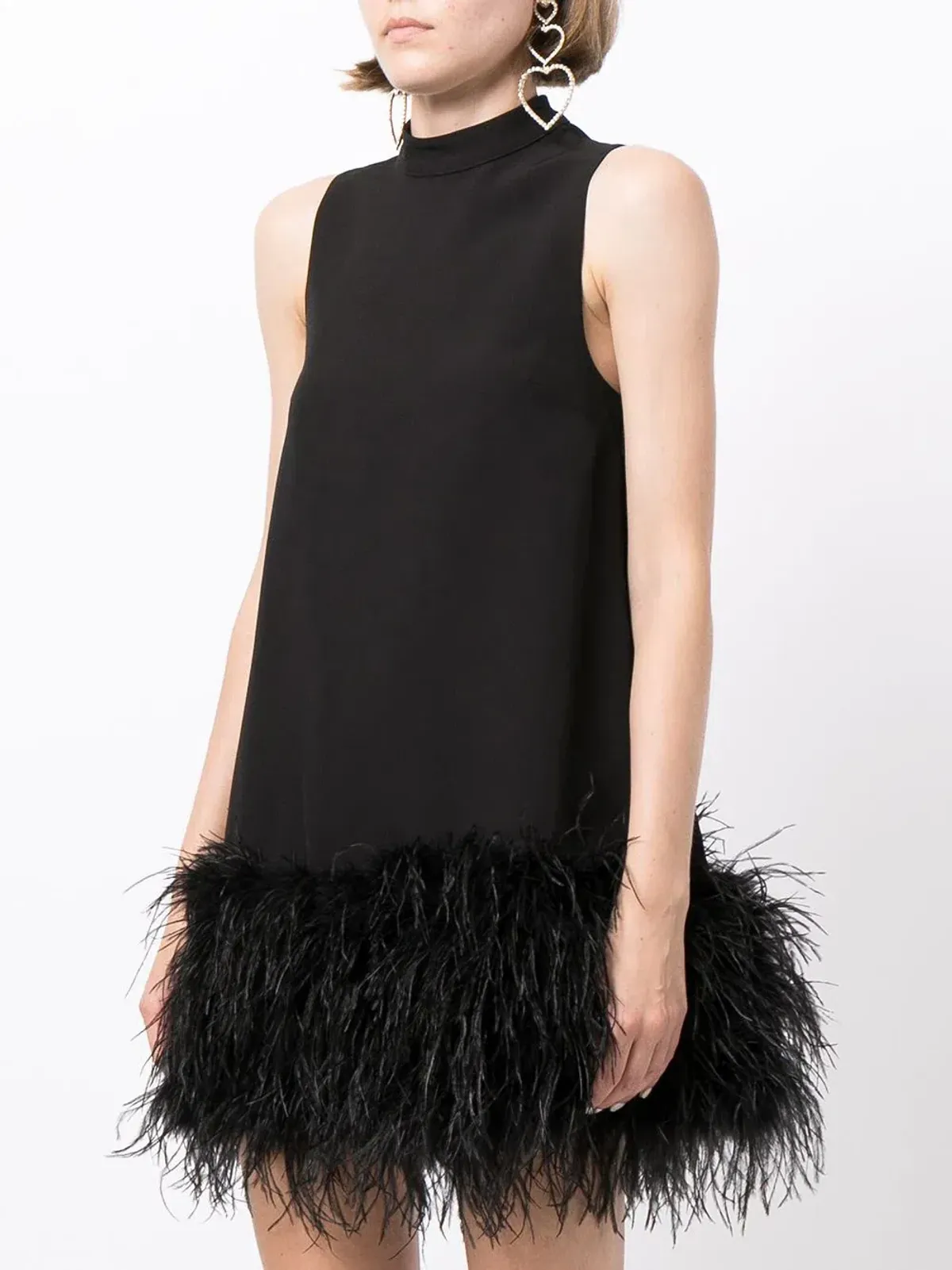 Rachel Gilbert Linc Mini Dress Black Size 10 - Image 2