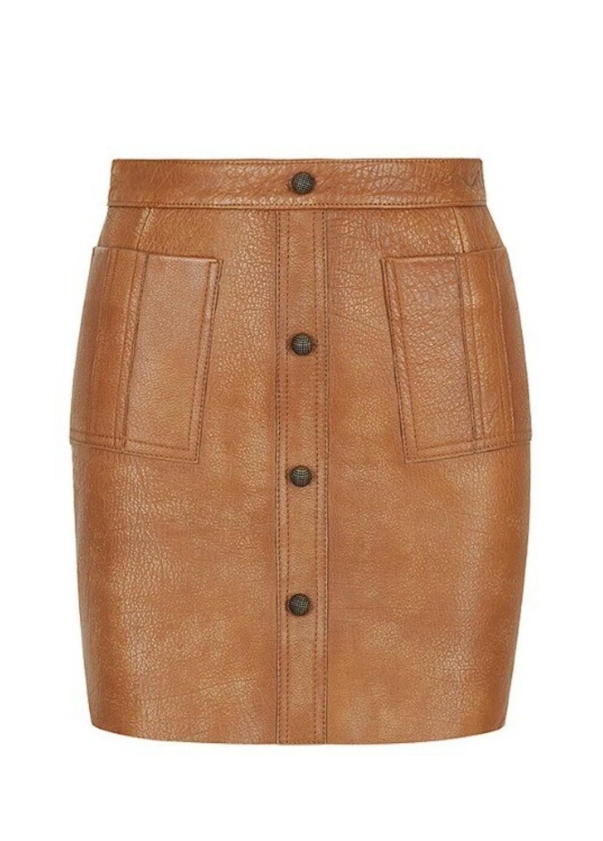 AJE Shrimpton brown mini skirt  - Image 1