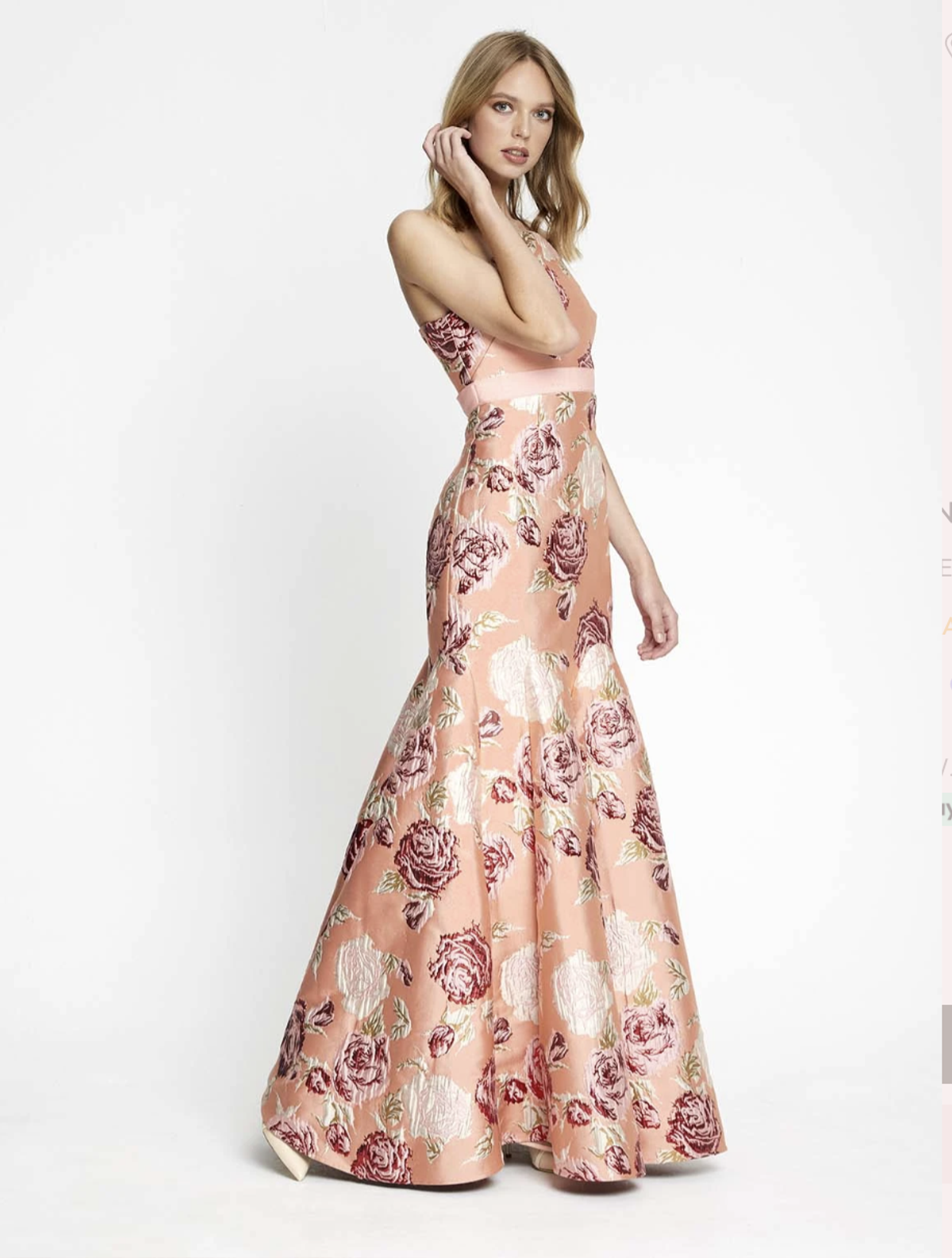 ALICE MCCALL TEA ROSE HEAVEN GOWN - SIZE 10 AU/6 US (RRP $795) - Image 3