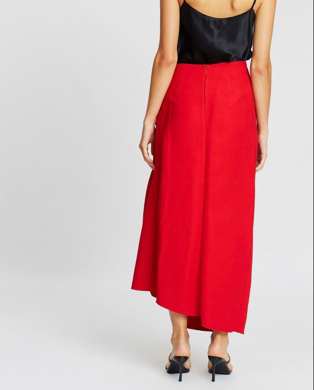 Acler Thistle Skirt Red size 10 for rent on The Volte - main image